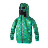 🟩💥 Game On! Creeper Costume Set for Boys – Birthday, Cosplay & Fun! 🎮👾 - ThiGui